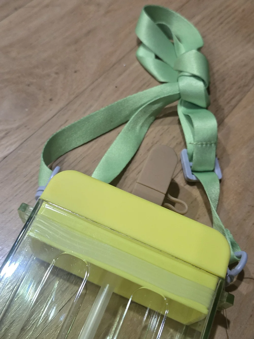 Dollar Tree Popsicle Water Cup Cantene With Strap